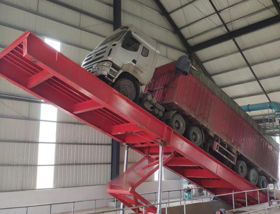 后翻卸車機